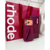 Подарочный набор Rhode Raspberry Jelly: чехол для iPhone и пакет